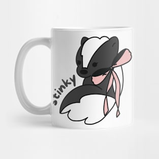 “Stinky” Coquette Skunk Mug